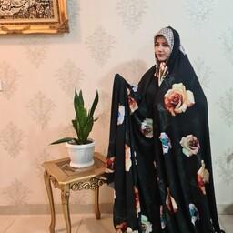 چادر رنگی سه بعدی اندونزی حجاب صفری همراه با ضمانت شست شو و ارسال رایگان و هدیه و تضمین دوخت و کیفیت  ( قواره می باشد) 