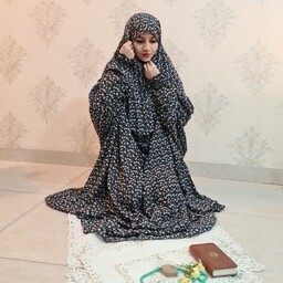 چادر نماز  حجاب صفری همراه با ضمانت شست شو و ارسال رایگان و هدیه 