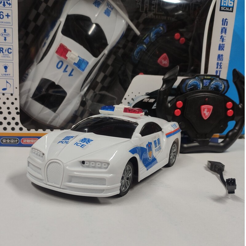 اسباب بازی ماشین پلیس کنترلی 4کانال شارژی