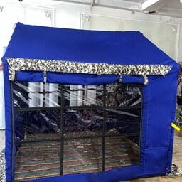 چادر مسافرتی کمپینگ نانو 4نفره ضد آب و ضد آفتاب کفی دار دید 180درجه به بیرون