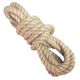 نخ کنف خیلی ضخیم طنابی (20 میل)( بسته یک متری)