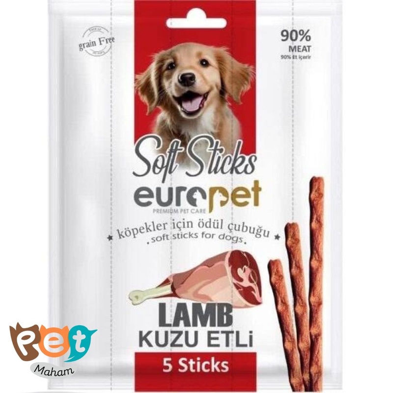 تشویقی مدادی سگ با طعم گوشت یورو پت بسته 5 عددی