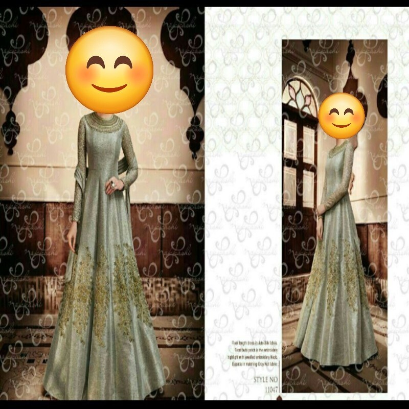 لباس برش خورده هندی 40075