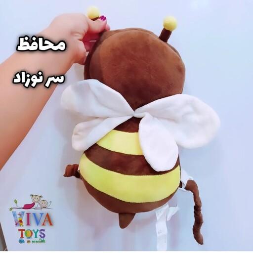 محافظ سر نوزاد زیبا و کاربردی طرح زنبور عسل