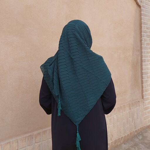 روسری پلیسه نخی (در تنوع رنگ جذاب)