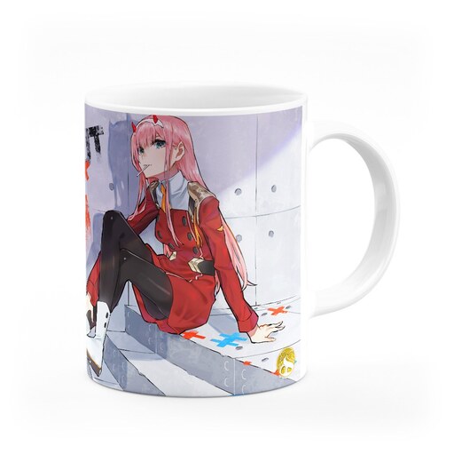 ماگ هومرو طرح انیمه دارلینگ در فرنکس Darling in the Franxx مدل MG1431