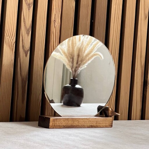 پایه آینه رومیزی چوبی مخصوص سفره هفت سین 