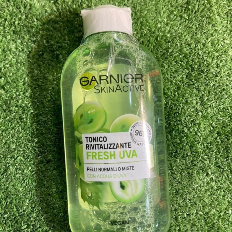 تونر پاک کننده پوست صورت گارنیر حاوی عصاره انگور حجم 200 میل ا Garnier Skin Naturals Botanical Grape Extract