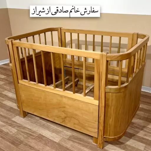 تخت کودک ونوجوان مدل آنیس(تبدیل به نوجوان)(پی کرایه)