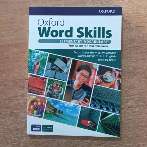 کتاب آکسفورد ورد اسکیلز المنتری سایز بزرگ Oxford Word Skills 2nd Edition Elementry 