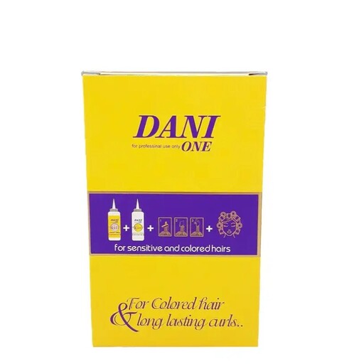 مواد فر مخصوص مو های رنگ شده و حساس دنی وان (200 میل ) Dani one for colored hair long lasting cruls