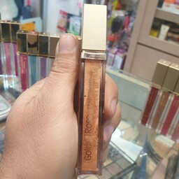 رژ لب مایع شاین دیاموند گلدن رز (شماره 108 ) Golden Rose Multicolour Diamonds lip gloss 