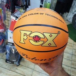 توپ بسکتبال سایز 7،مناسب برای آسفالت برند فوکس ساخت چین تک رنگ