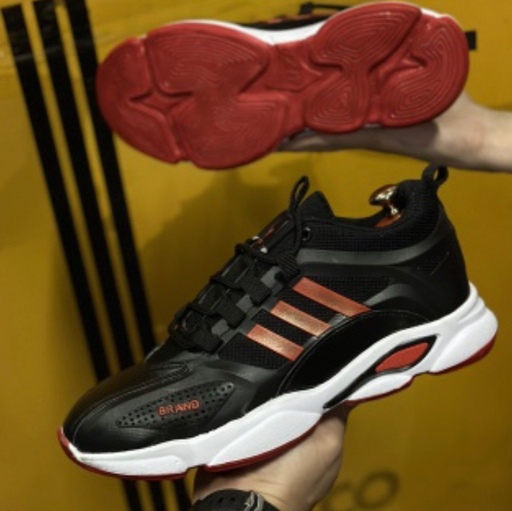 کتونی اسپرت مردانه ADIDAS مشکی قرمز 