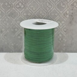 نخ دستبند (نخ تسبیح)-رنگ سبز- دوک 90 متری جنس معمولی