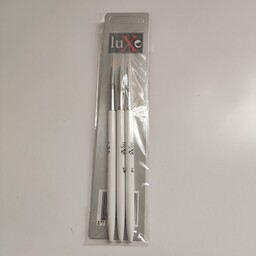 قلم طراحی ناخن پک 3 عددی در سه سایز برند luxe