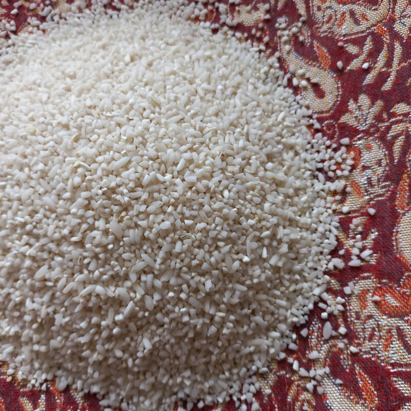 برنج  نیمدانه ایرانی عطری عنبربوباارسال رایگان (10کیلوگرم)