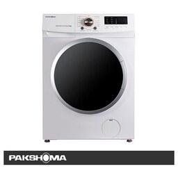 ماشین لباسشویی پاکشوما 8 کیلویی سفیدو نقره ای ، کدفروش499