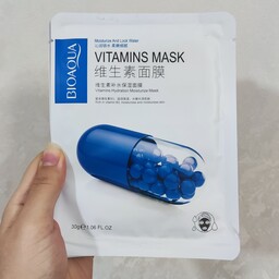 ماسک ورقه ای ویتامین B3 قفل کننده آب در پوست 30 میل بیوآکوا 