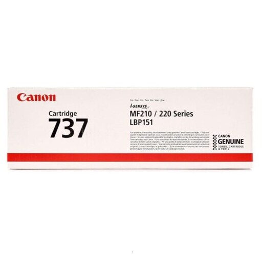 کارتریج تونر  کانن مدل Canon 737 - درجه یک -  با ضمانت و گارانتی - ارسال و تحویل سریع تیپاکس پسکرایه به کل ایران