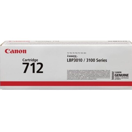 کارتریج تونر  کانن مدل Canon 712 - درجه یک -  با ضمانت و گارانتی - ارسال و تحویل سریع تیپاکس پسکرایه به کل ایران