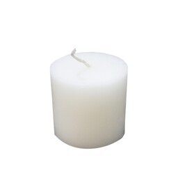 شمع استوانه سفید قطر 5 ارتفاع 5 سانت