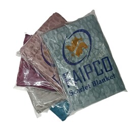 پتو مسافرتی یکنفره نازک طرح سنگ مارک فایپکو(FAIPCO)(رنگ جگری، کالباسی، آبی نفتی)