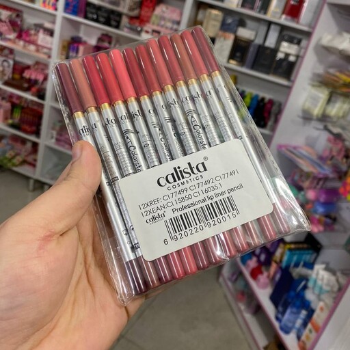 انواع مداد لب بسته 12 عددی