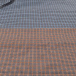پارچه چهارخونه پیراهنی موجود در دو رنگ . متراژ محدود 