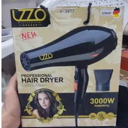 سشوار لزو مدل Lzzo v-3977 توان 3000 وات