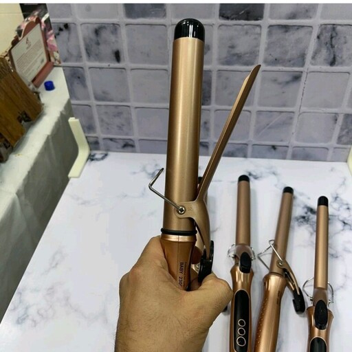 فر کننده مو BaByliss سالنی و بسیار باکیفیت 980 درجه سایز 19تا32