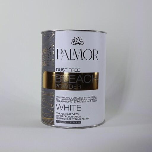 پودر دکلره سفید پالمور PALMOR حجم 500 گرم