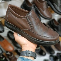 کفش طبی مردانه قهوه ای سایز 41تا44