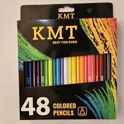 مداد رنگی کی ام تی 48 رنگ KMT