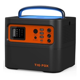 پاوربانک 540 وات قابل حمل برند TIG FOX مدل T500 ظرفیت 150000 میلی آمپر 