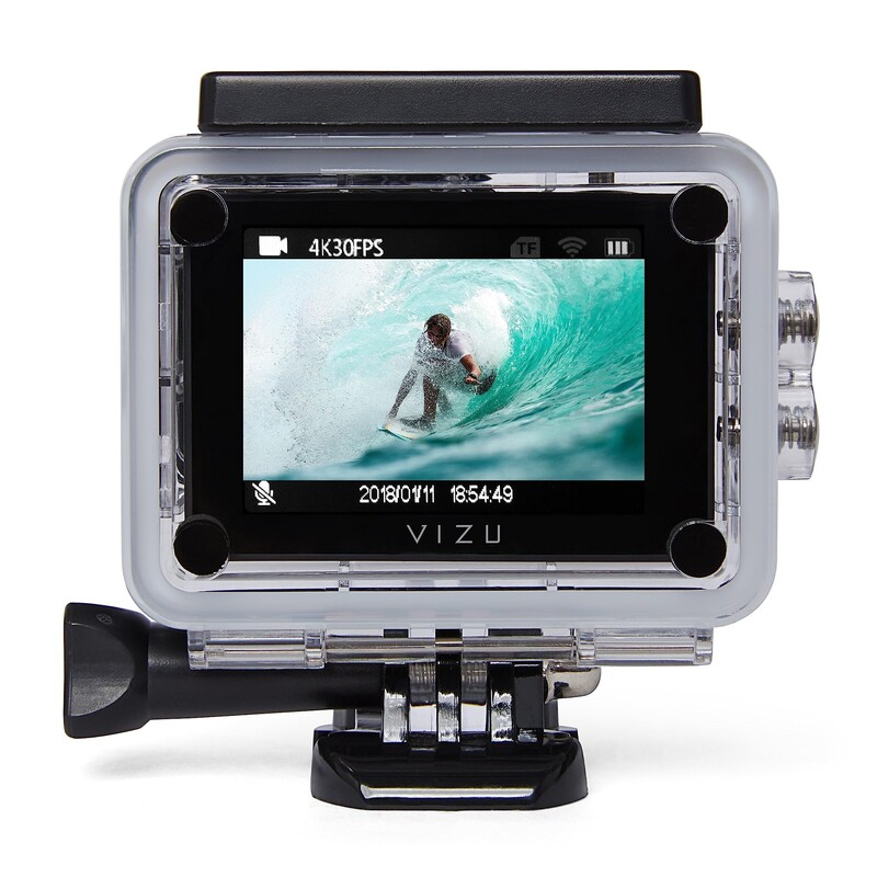دوربین اکشن وایفای برند Vizu Extreme X6s کیفیت تصویر 4K Ultra HD ضد آب ، با کیت لوازم جانبی گسترده