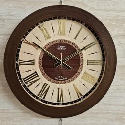 ساعت دیواری چوبی مدل لوکس کد 134