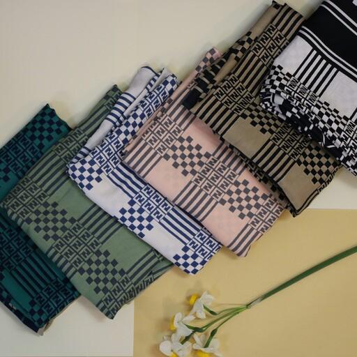 روسری ابریشم توییل مناسب 4 فصل با ایستایی عالی  در 6 رنگ مختلف