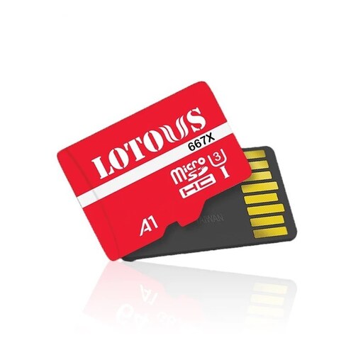 کارت حافظه MICROSDXC لوتوس مدل 667X A1 با ظرفیت 64 گیگابایت