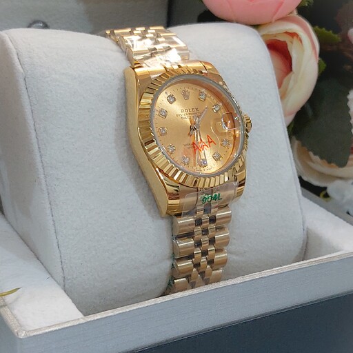 ساعت زنانه رولکس درجه یک موتور ژاپنی Datejust. 