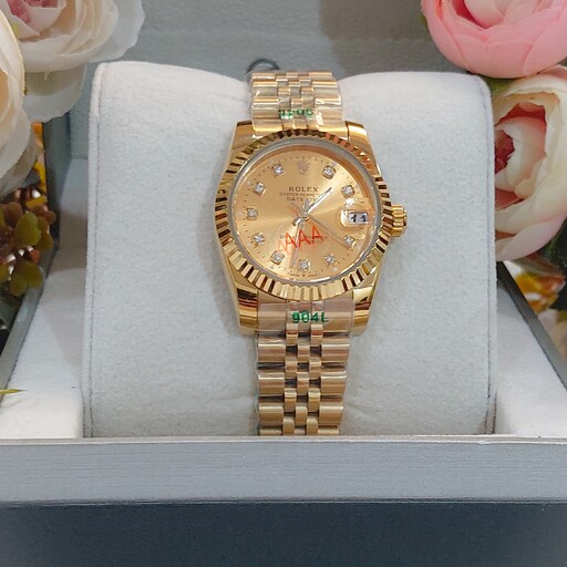 ساعت زنانه رولکس درجه یک موتور ژاپنی Datejust. 