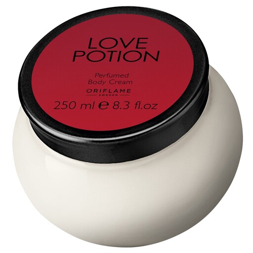  کرم بدن لاوپوشن قرمز اورجینال رایحه ای جذاب و اغواکننده  - Love potion Body Cream  - 250ml