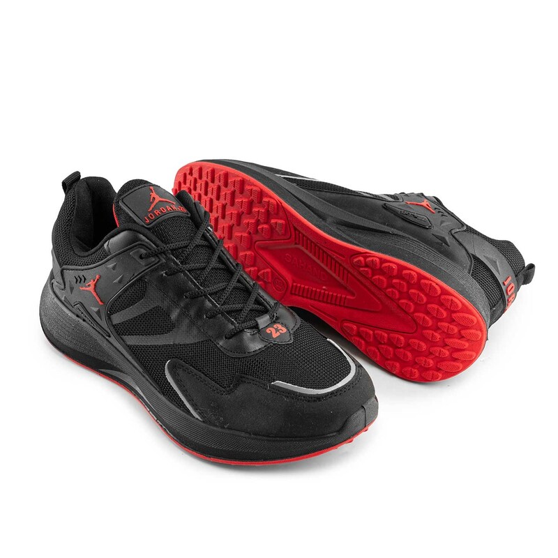 43338  کفش اسپرت Jordan مردانه مشکی بندی