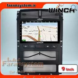 قاب مانیتور اندروید 9 اینچ پژو پارس وینکا winca