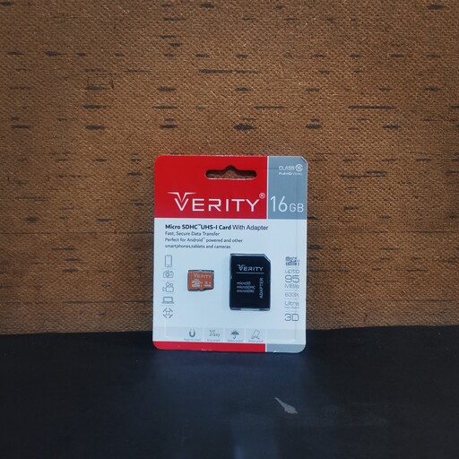 مموری کارت VERITY micro SDHC  ظرفیت 16GB