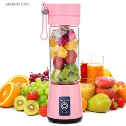 شیکر شارژی مدل JUICE کد TGH04 گنجایش 0.38 لیتر