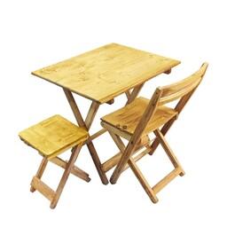 میز و صندلی تحریر چوبی تاشو تحویل در باربری مقصد 
