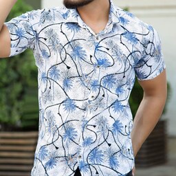 پیراهن مردانه هاوایی مدل Manolas s