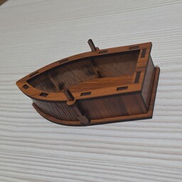 ماکت قایق چوبی سایز متوسط 
