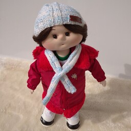 عروسک روسی خنگول دختر 30 سانتی مشابه عکس با لباسهای قابل تعویض و ارسال رایگان